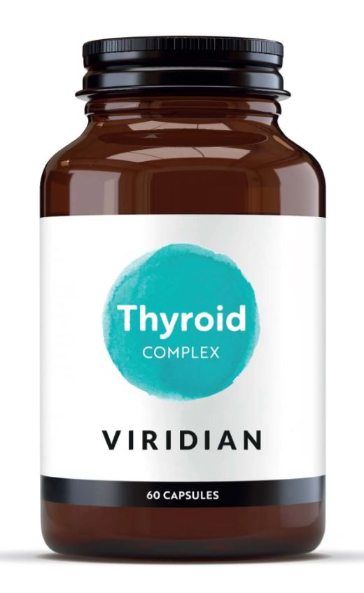 Viridian Thyroid Complex Veg Caps 60 size #401