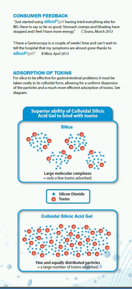 Saguna Silicol Gel Colloidal Silicic Acid For Gastrointestinal Disorders 500ml