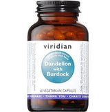 Viridian Dandelion and Burdock Veg Caps 60 size #811