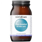 Viridian Myo-Inositol & Folic Acid Powder 120g size #210 Up To 40% Off