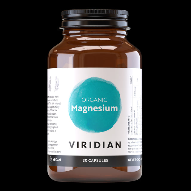 Viridian Magnesium 150mg Veg Caps 30 size #308