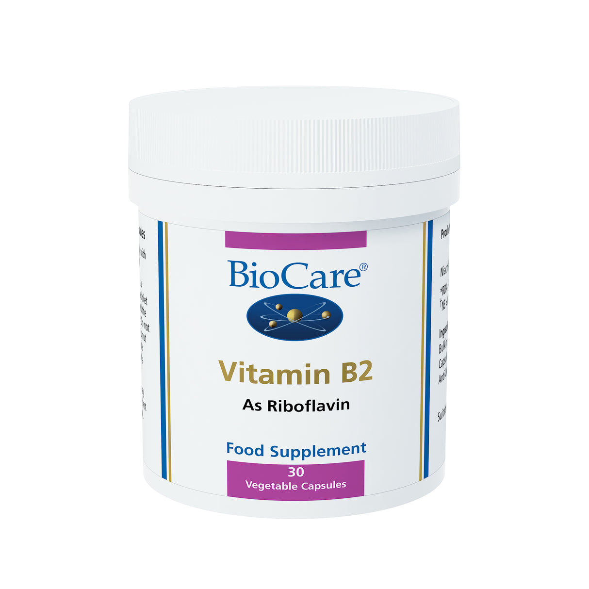 BioCare Vitamin B2 (Riboflavin 50mg) # 52430