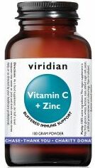 Viridian Vitamin C + Zinc Powder 100g  # 223