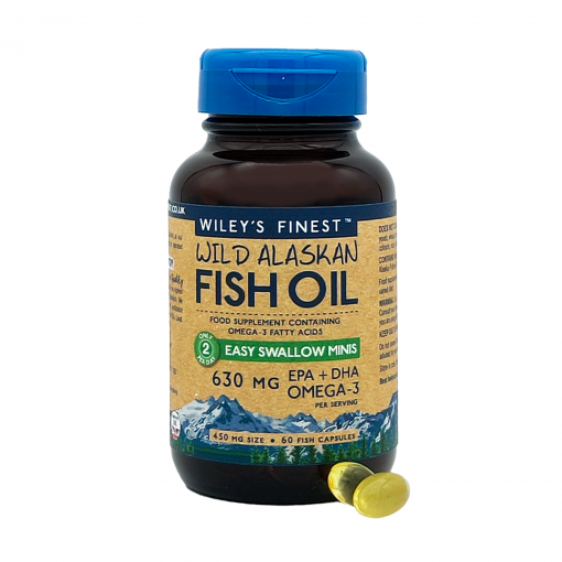 Wiley's Finest Easy Swallow Minis - 60 Softgels