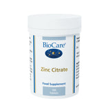 BioCare Zinc Citrate 50mg (15mg Elemental Zinc) # 136180