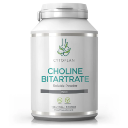 Cytoplan_Choline Bitartrate_100g_Powder # 1165