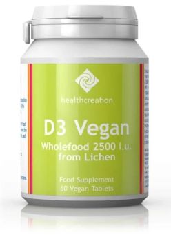 Cytoplan_Health Creation_D3 Vegan_60_Tablets # 6623