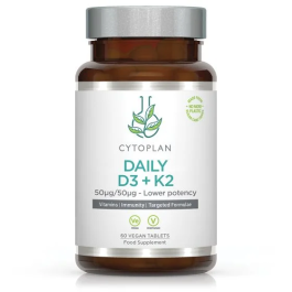 Cytoplan Daily D3 + K2 60 Tablets_9300