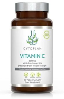 Cytoplan Vitamin C + Bioflavonoids-Low Acid, from oranges # 4046