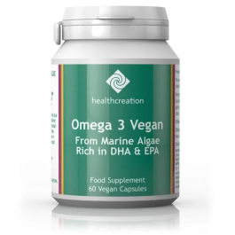 Cytoplan_Health Creation_Omega 3 Vegan_60_Capsules # 6711