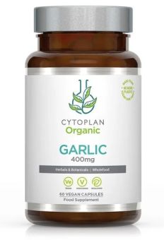 Cytoplan Organic Garlic 400 mg # 4156